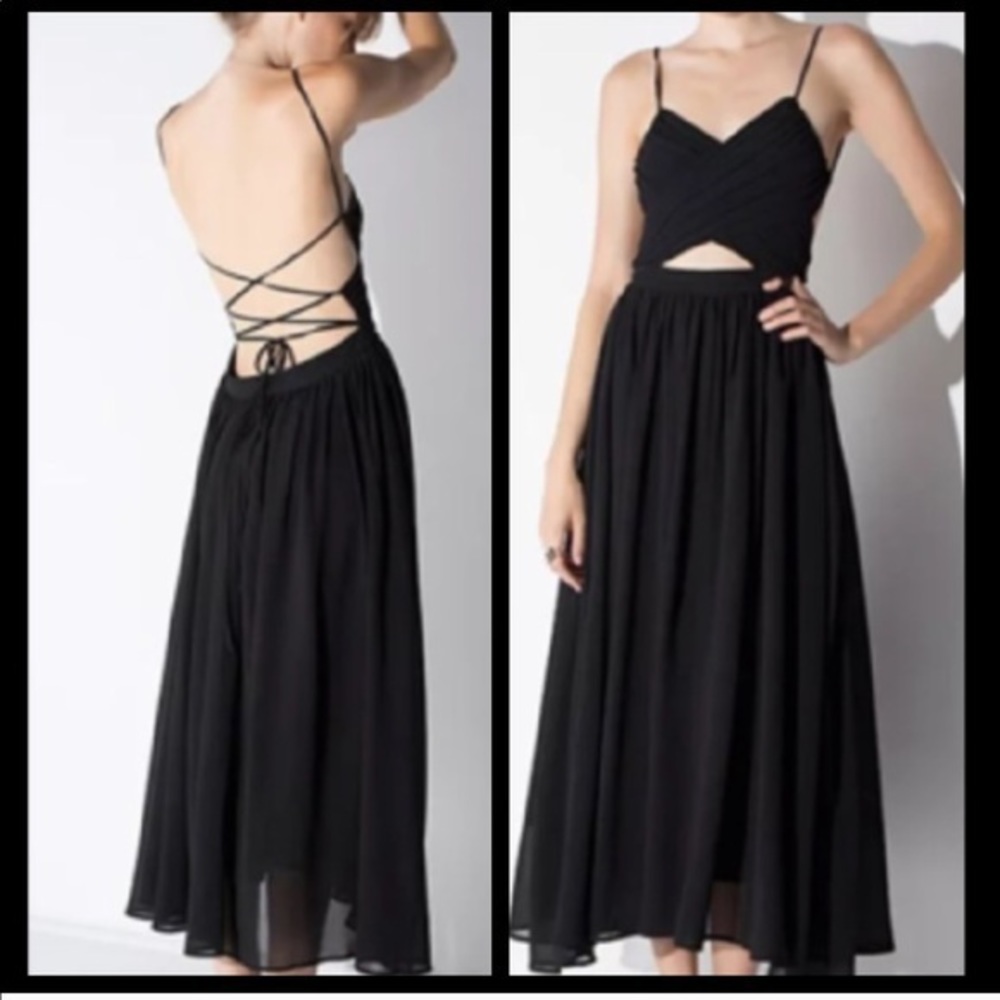 Beautiful strap filled maxi dress